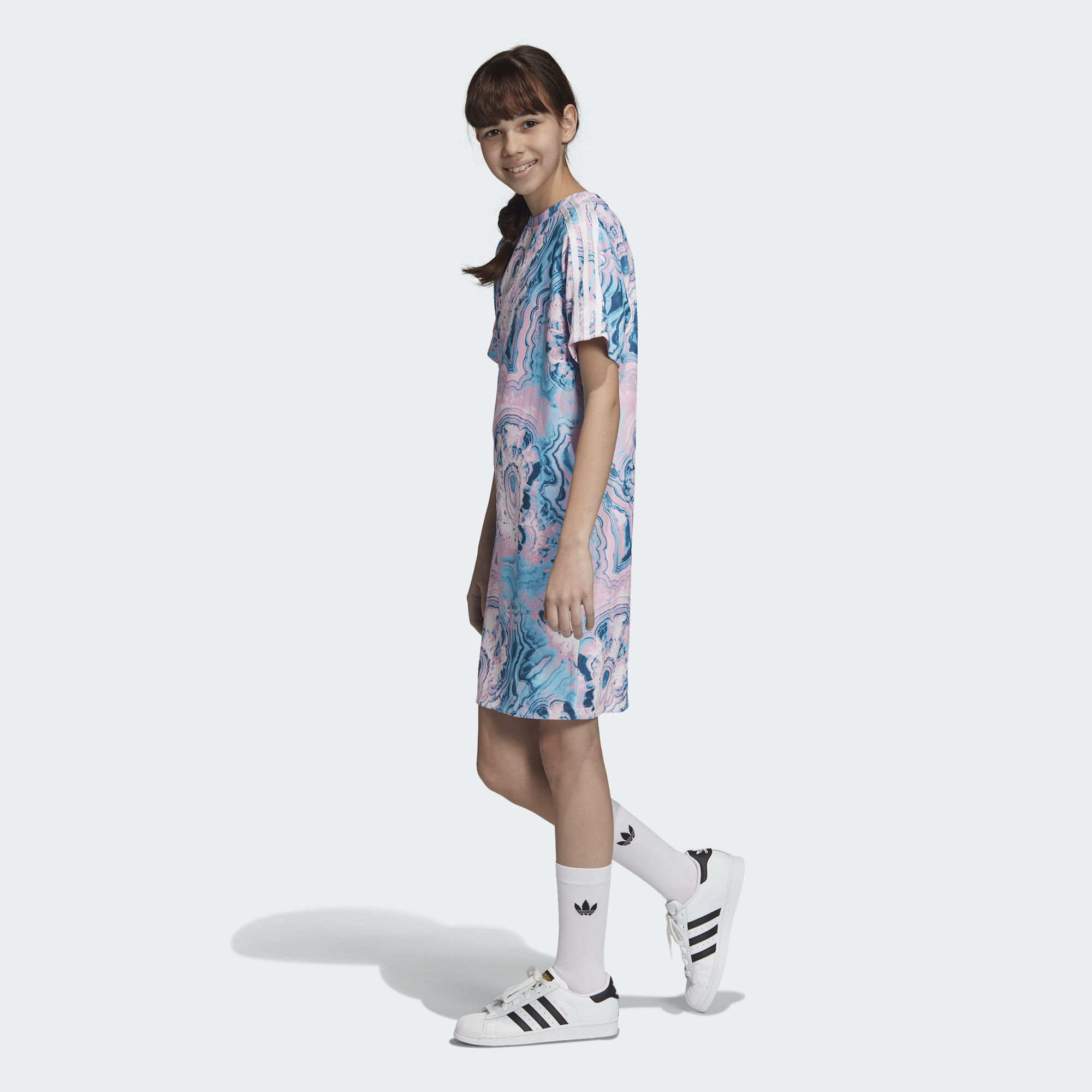 adidas marble tee dress