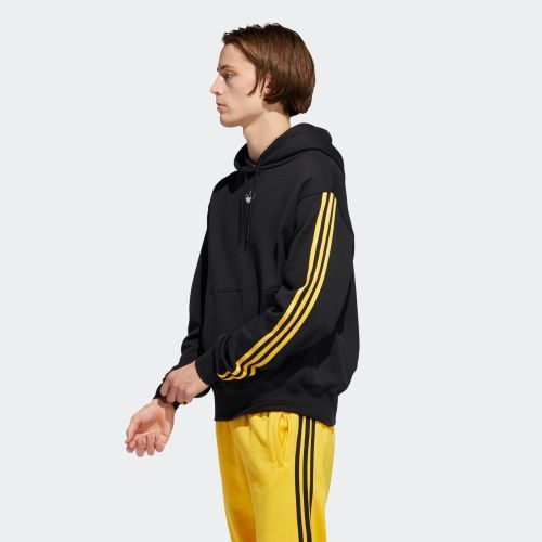 adidas Originals FT BBALL HOODIE PARKER DV3257 BLACK BOLD GOLD adidas Originals 008