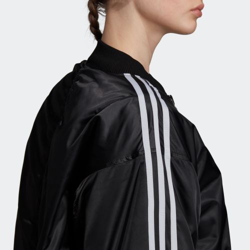 アディダスオリジナルス) adidas Originals ロングボンバージャケット