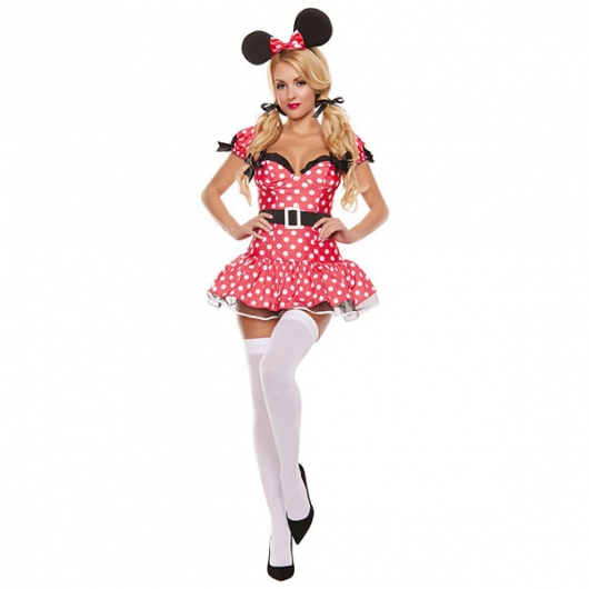 スターライン Starline S5001 Fun Mouse Costume ハロウィン ミニーマウス ディズニー系コスチューム Red 008 ゼロ ゼロ エイト